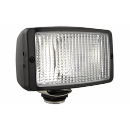 Faro lavoro alogeno rettangolare 12V, 138x68x92 mm