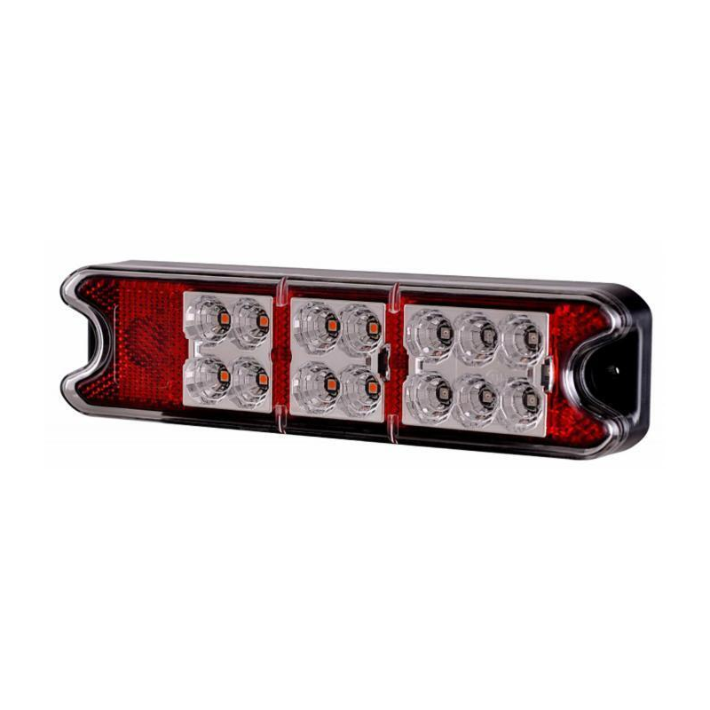 Fanale posteriore LED dx/sx 10-30V 191x31x49 mm