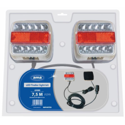 KIT LUCI POSTERIORI LED, CAVI 7,5 M + 2,5 M