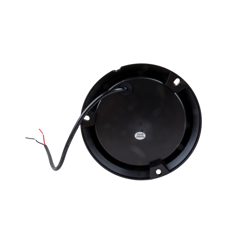 Lampeggiante a LED 12-24V a base piana, 12 Led, 16W, IP66