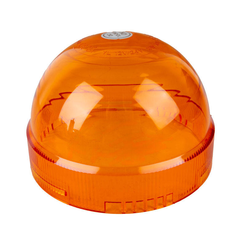 Lampeggiante a LED 12-24V a base piana, 12 Led, 16W, IP66