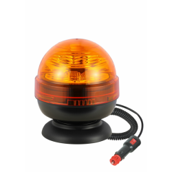 Lampeggiante a LED 12-24V a base magnetica, 12 Led, 16W, IP68