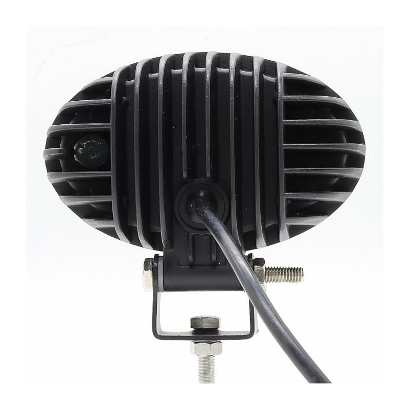 Faro da lavoro ovale a LED 10-36V, 24W, 1800LM, raggio lungo, 8 LED