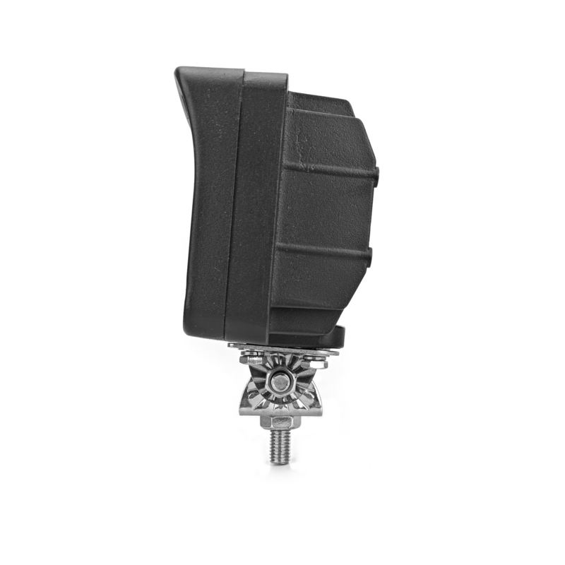 Faro lavoro led rettangolare 10-36V DC, 50W, 4000LM, raggio ampio/largo, 5 LED