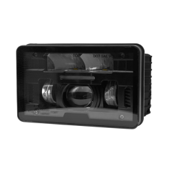 Kit proiettori a LED con 3 cornici che li rendono compatibili con John Deere, Massey Ferguson, Ford, New Holland, Case/IH, Valm