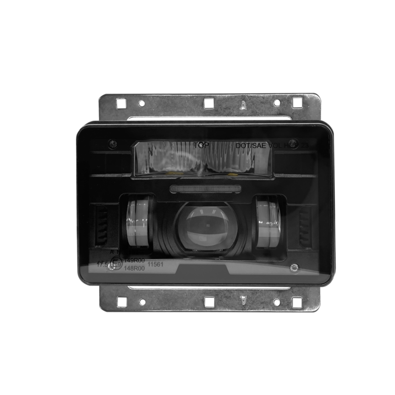Kit proiettori a LED con 3 cornici che li rendono compatibili con John Deere, Massey Ferguson, Ford, New Holland, Case/IH, Valm