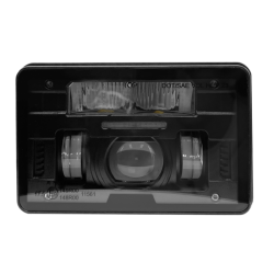 Kit proiettori a LED con 3 cornici che li rendono compatibili con John Deere, Massey Ferguson, Ford, New Holland, Case/IH, Valm