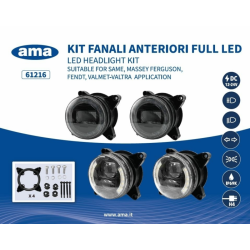 Kit proiettori a LED  compatibili con Fendt, Massey Ferguson,  Claas, Renault, Valmet&Valtra,..