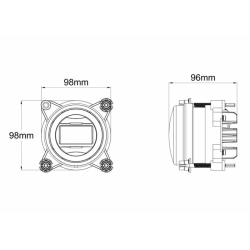 Kit proiettori a LED  compatibili con Fendt, Massey Ferguson,  Claas, Renault, Valmet&Valtra,..