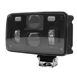 Proiettore a LED 10-30 V con freccia movibile e 4 posizioni di montaggio