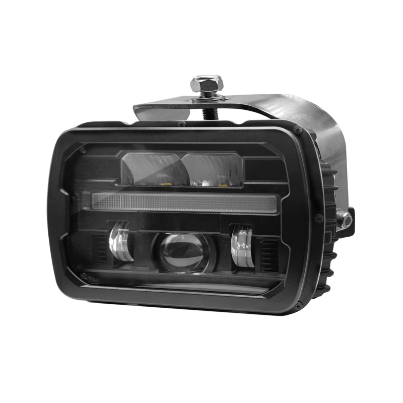 Proiettore a LED lente riscaldata e freccia sequenziale, compatibile con CASE IH, FIAT, New Holland