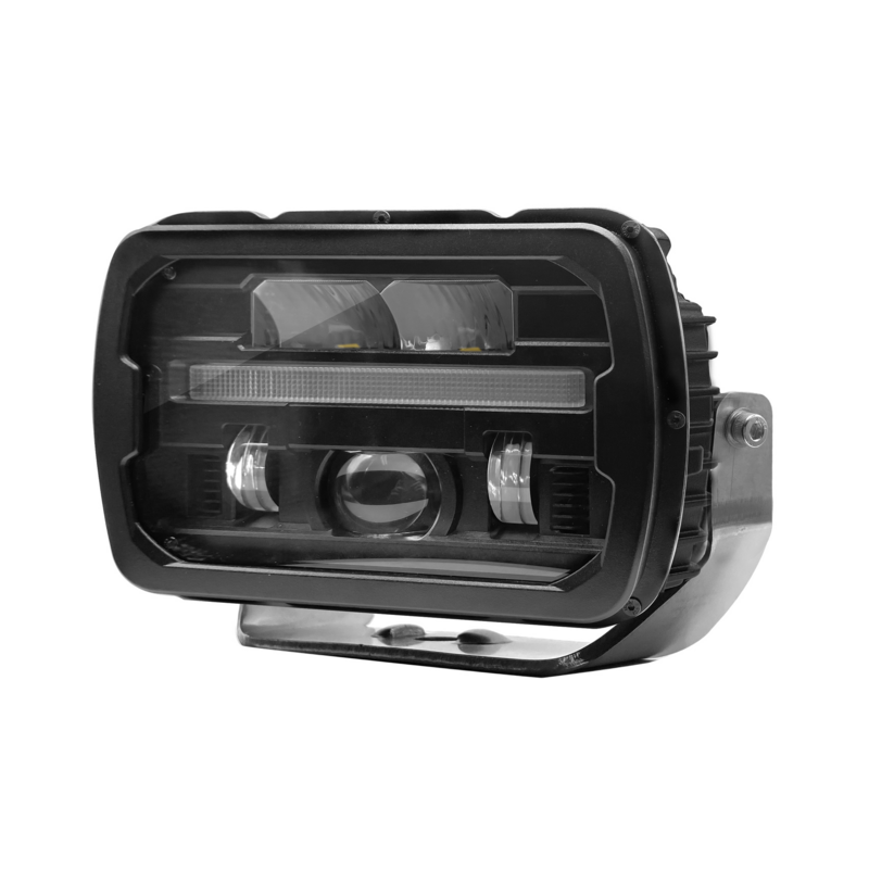Proiettore a LED lente riscaldata e freccia sequenziale, compatibile con CASE IH, FIAT, New Holland