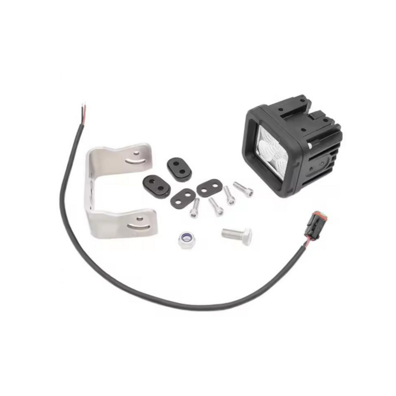 Faro lavoro LED quadrato 10-30V, 50W, 4200LM, 5 LED, raggio ampio/largo
