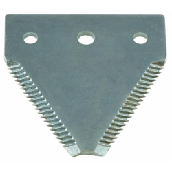 SEZIONE RIGATA SVASATA SOTTO CON FORO CENTRALE 50,8X76X2,5 MM