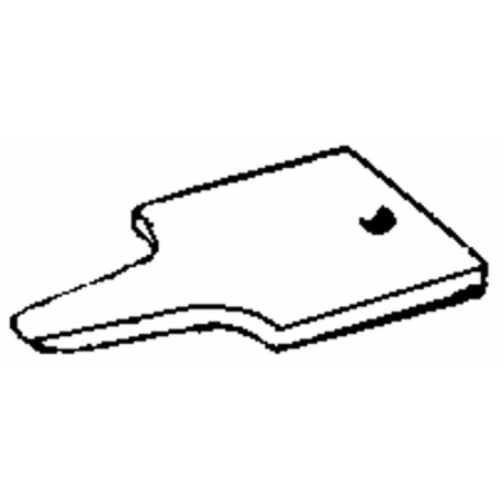 DENTE SEMPLICE PER BARRA "EUROPA"