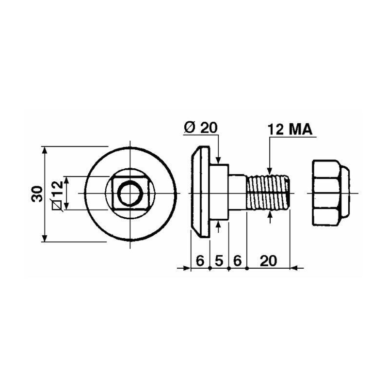 BULLONE PORTALAMA ADATTABILE AGRAM-TAARUP