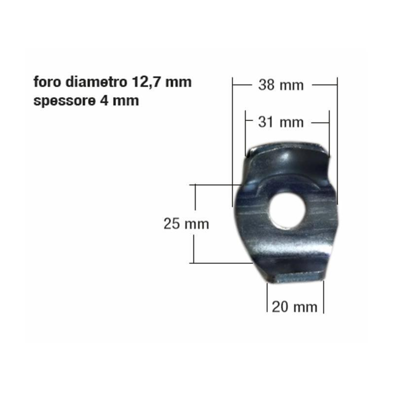 ATTACCO FERMADENTE PER ANDANATORE