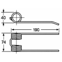 MOLLA PICK-UP SGORBATI 700320