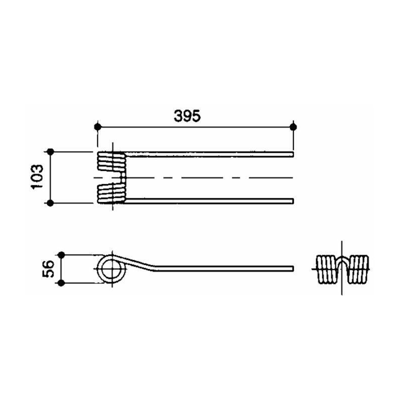 DENTE GIRELLO ADATTABILE A BCS E BORSARI