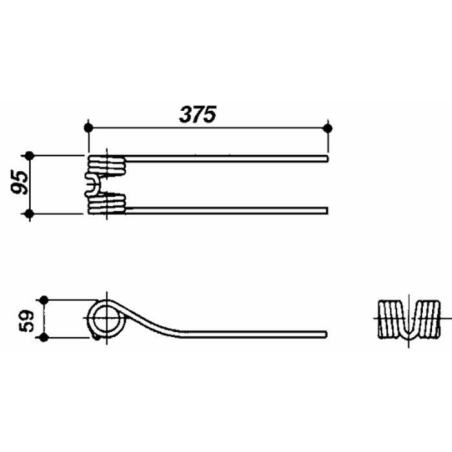 DENTE GIRELLO ADATTABILE A FAHR TIPO NUOVO