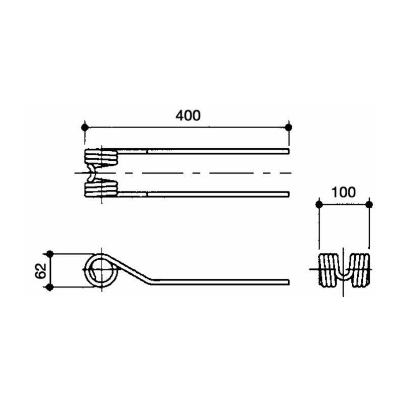 DENTE GIRELLO ADATTABILE A FONTANESI