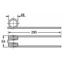 DENTE RANGHINATORE ADATTABILE MOLON NUOVO