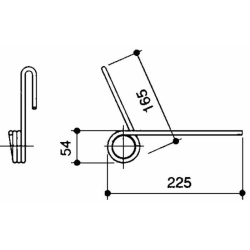 MOLLA SEMINATRICE ADATTABILE CARRARO - NODET POSTERIORE