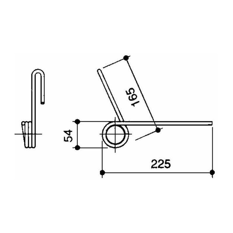 MOLLA SEMINATRICE ADATTABILE CARRARO - NODET POSTERIORE