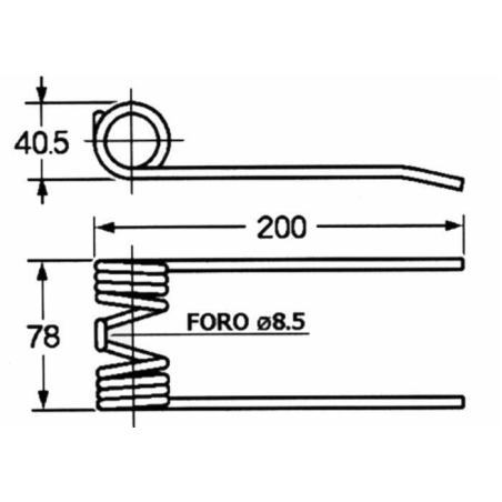 DENTE ROTOPR. CLAAS FILO 6