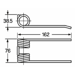 DENTE PICK UP ADATTABILE KRONE, REF. 9379190