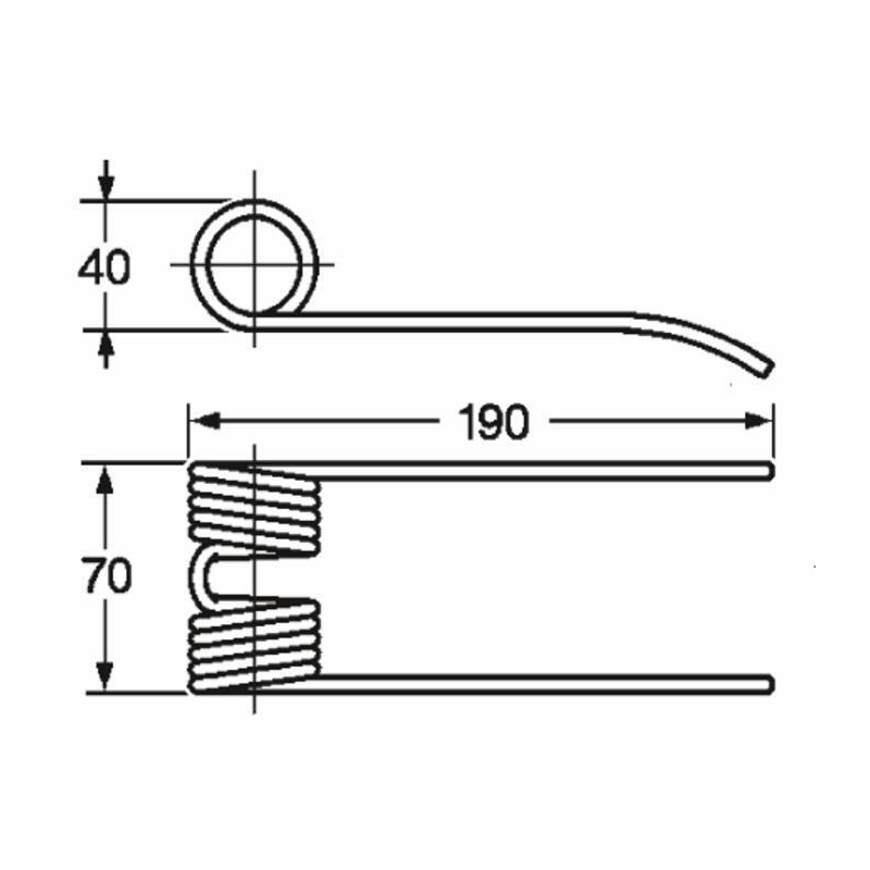 DENTE PICK ADATTABILE NEW HOLLAND