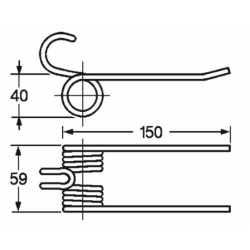 DENTE ROTOPRESSA RACCOGLICE ADATTABILE SANTINI
