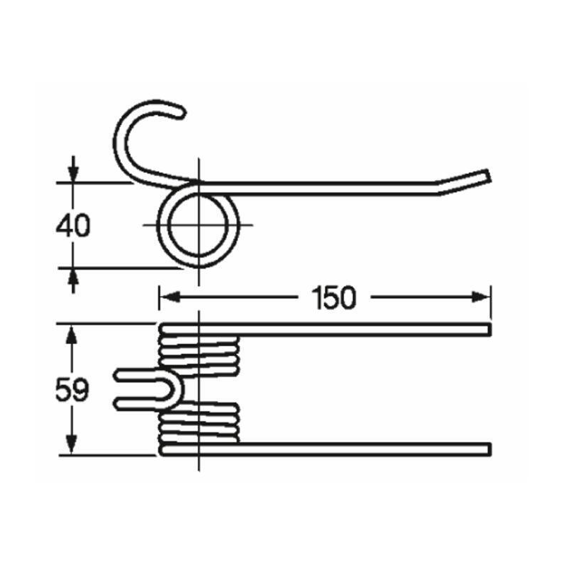 DENTE ROTOPRESSA RACCOGLICE ADATTABILE SANTINI