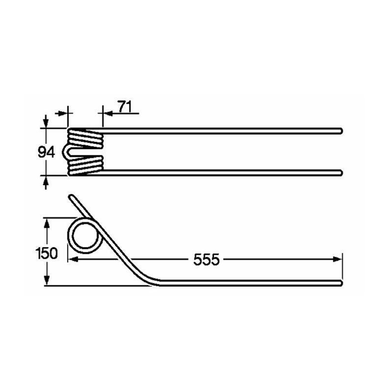DENTE GIROAND. KUHN 57720200/A