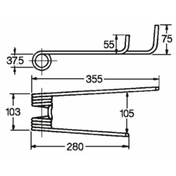 DENTE GIRELLO ADATTABILE CONTINENTAL-FRANDENT