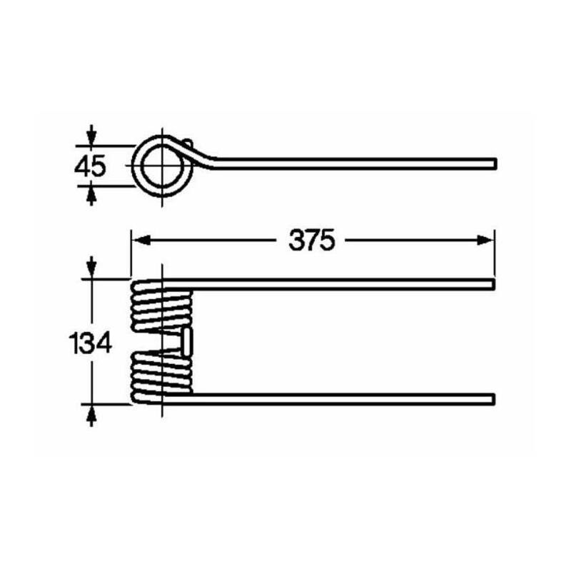 DENTE GIRELLO ADATTABILE CLAAS