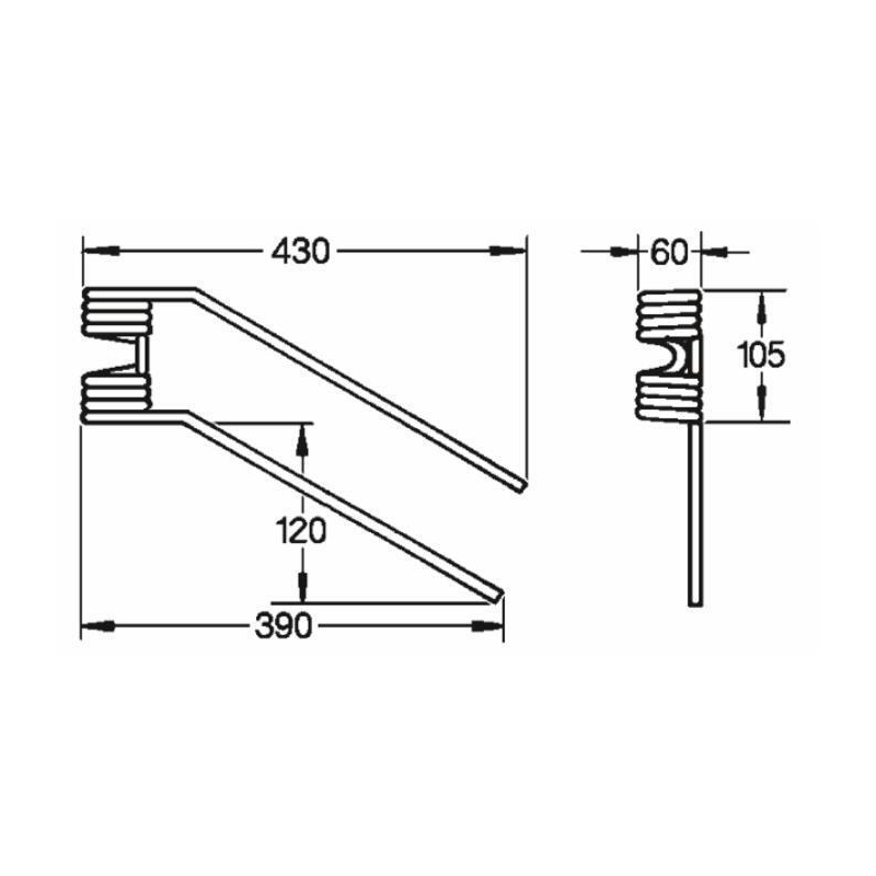 DENTE GIRELLO ADATTABILE A FCR,GASPARDO DX