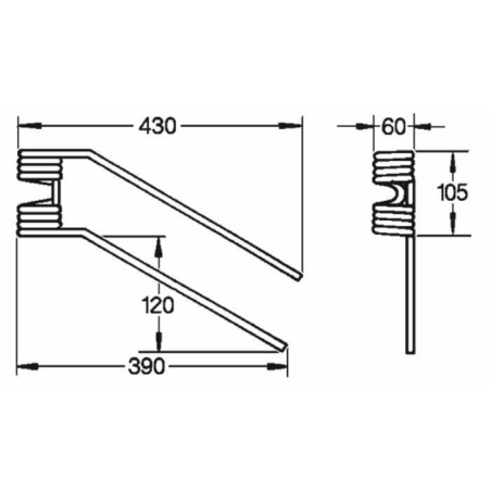 DENTE GIRELLO ADATTABILE A FCR,GASPARDO DX
