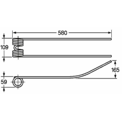 DENTE GIRANDATORE ADATTABILE CECCATO