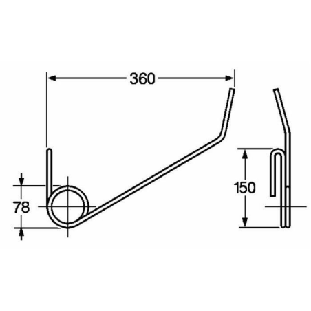 DENTE ANTERIORE CORTO ADATTABILE SEMINATRICE GASPARDO