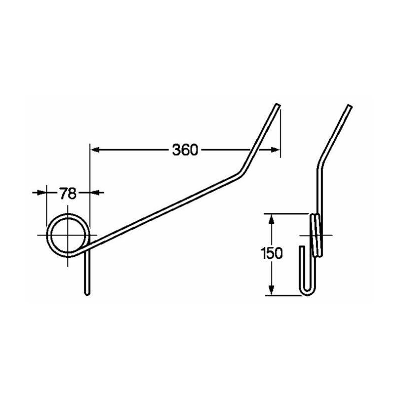 DENTE POSTERIORE LUNGO ADATTABILE SEMINATRICE GASPARDO