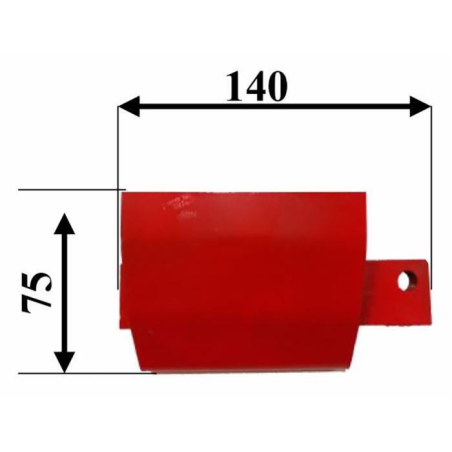 PROTEZIONE LATERALE ADATTABILE KUHN RIF. 56808710