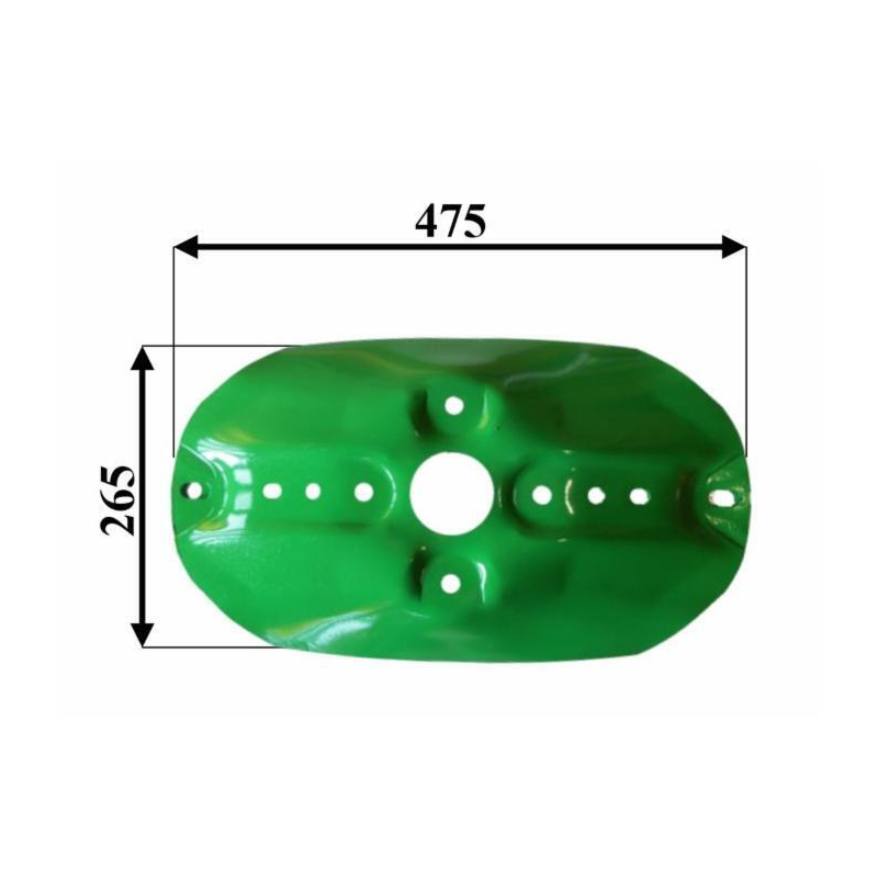 DISCO OVALE ADATTABILE JOHN DEERE RIF. AE70632