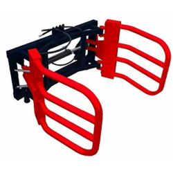 Pinza idraulica per rotoballe con attacco LP