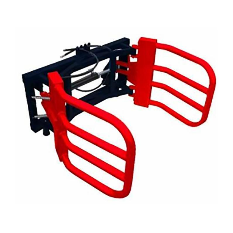 Pinza idraulica per rotoballe con attacco LP
