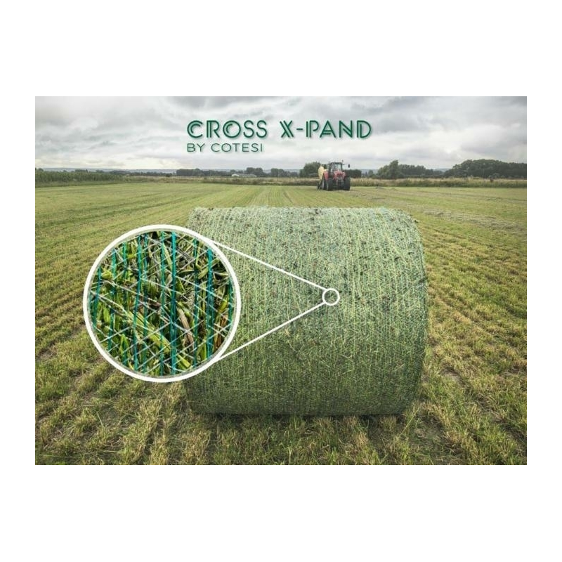 RETE PER ROTOPRESSA 123CM X 2000M CROSS XP