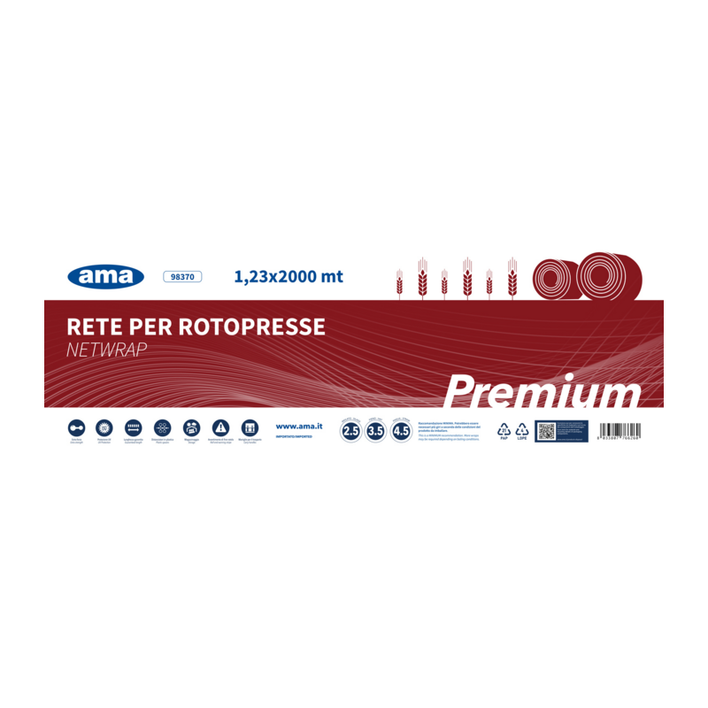 RETE 123X2000 PREMIUM 41 catene