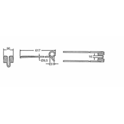 DENTE ANDANATORE ORIGINALE KUHN