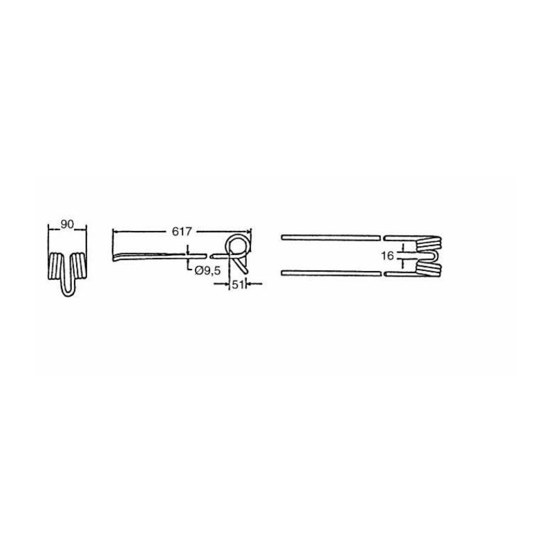 DENTE ANDANATORE ORIGINALE KUHN