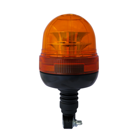 Lampeggiante a LED 12-24V base ad asta flessibile, 24 LED, 16W, IP67